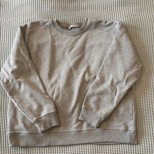 Zara Gray Crewneck Sweater
